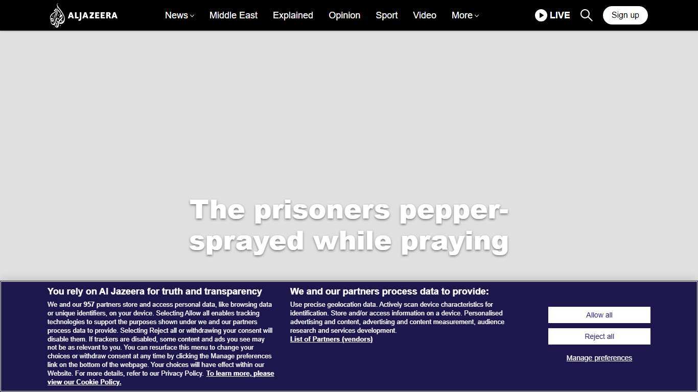 Why were Muslim prisoners in the US pepper-sprayed while praying? | Human Rights | Al Jazeera